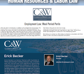 Human Resources & Labor Law – June, 2022