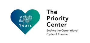 The Priority Center Anniv. Logo