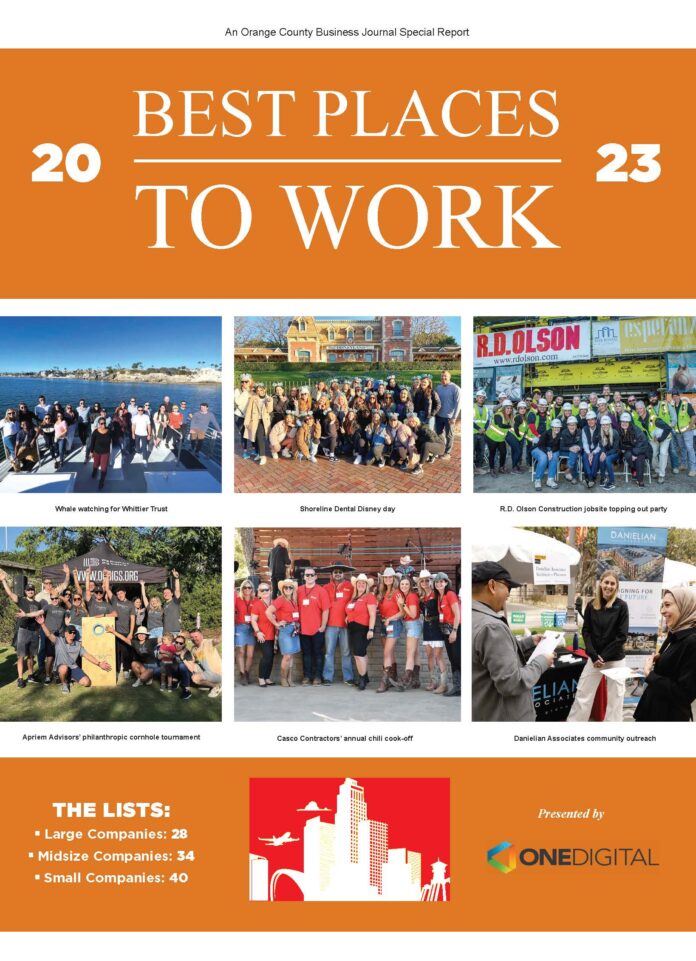 Best Places to Work Cover 2023