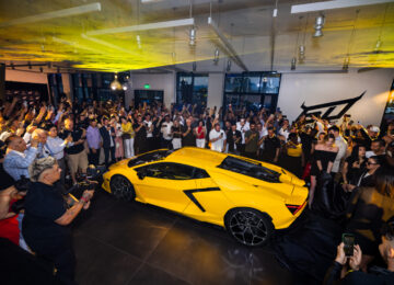 Irvine Lamborghini Showroom Kicks Off EV Efforts