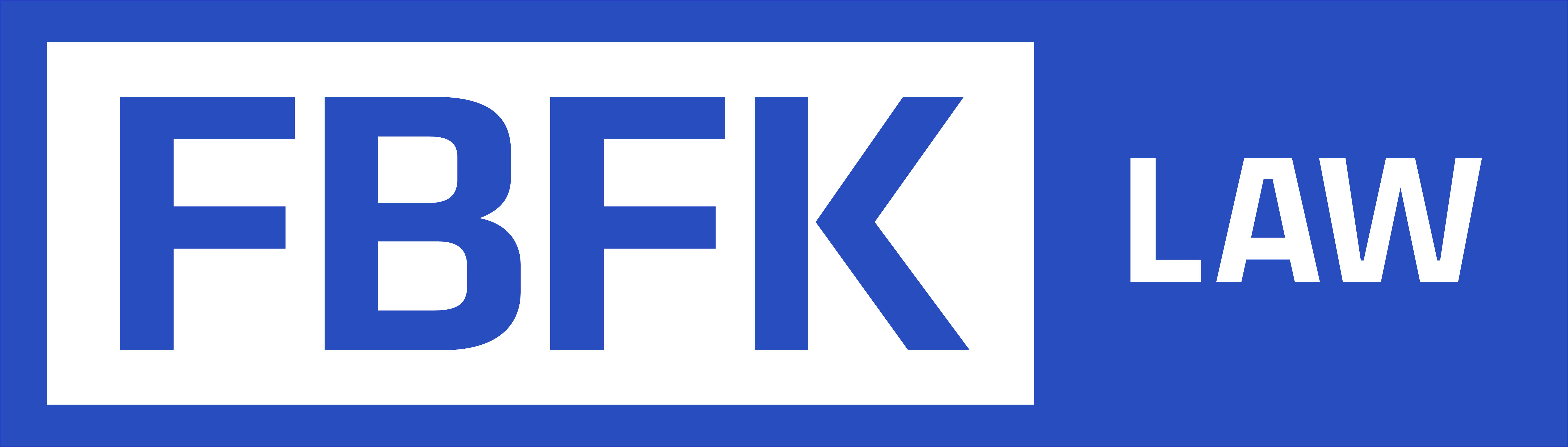 FBFK Law Blue Logo