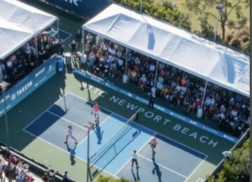 Pickleball Aces Tennis at Hyatt Newport Beach Courts