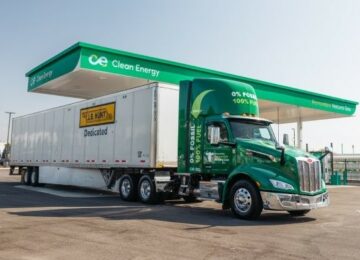 Clean Energy Fuels, J.B. Hunt in Engine Test