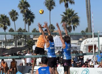 USA Volleyball Spikes into Newport Beach