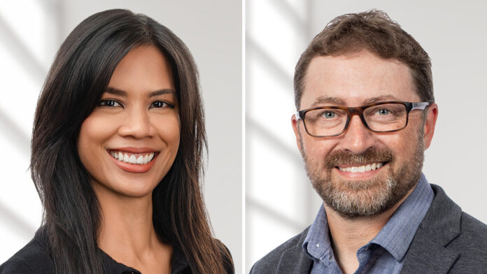 Jessica Schmitzberger and Tad Costerison Headshots