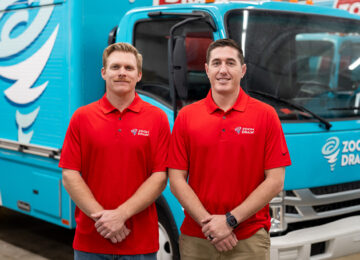 On the Move: Local Firefighters Brent Henderson and Dylan McKee Open Zoom Drain North Orange County