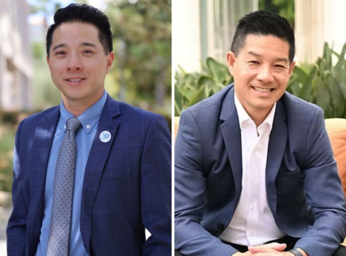 Anthony Lee, left, and Tam Nguyen