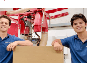 Brothers Promote Easy to Assemble Furniture