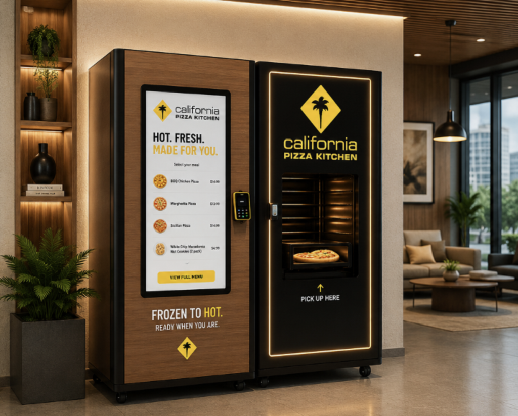 CPK Plans Nationwide Rollout of 1,000 Pizza Kiosks