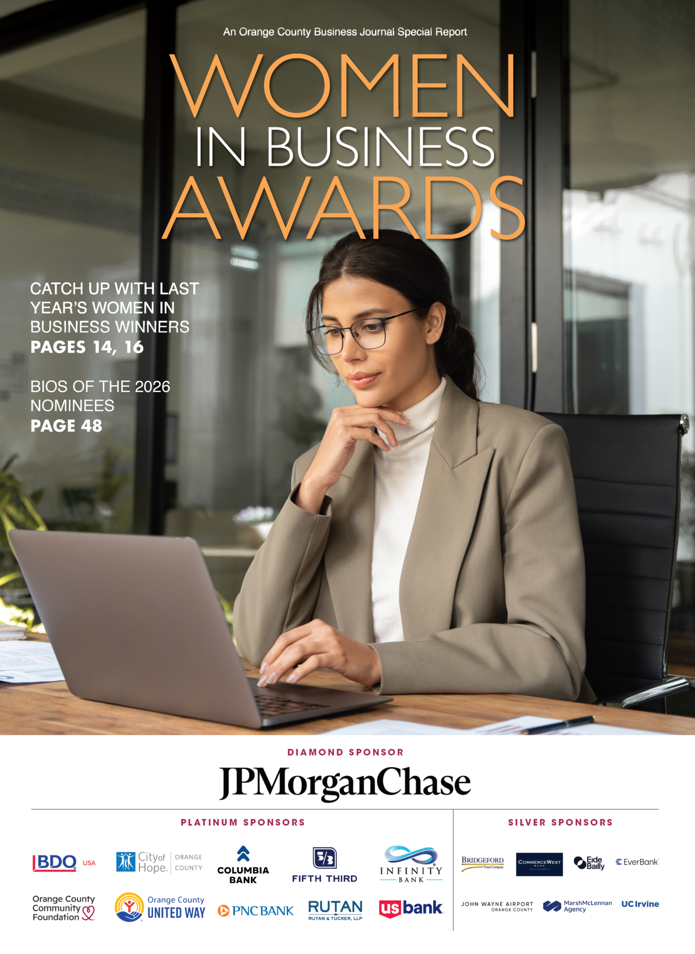 Women in Business Awards 2026 - Orange County Business Journal