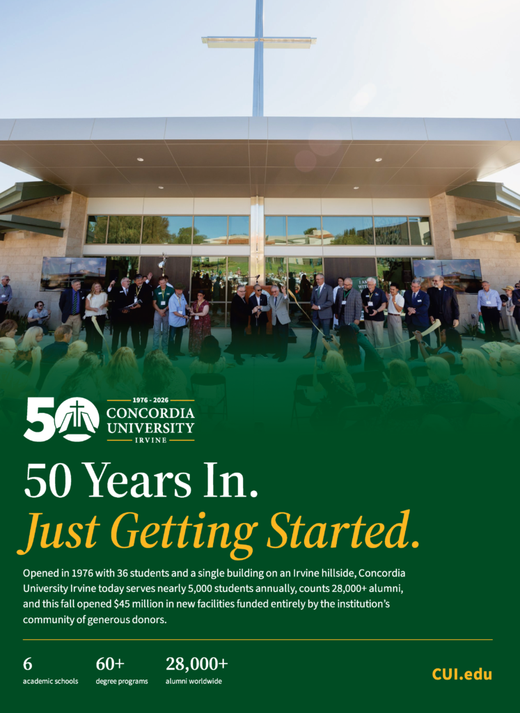 Concordia University - 50 Years In - Orange County Business Journal